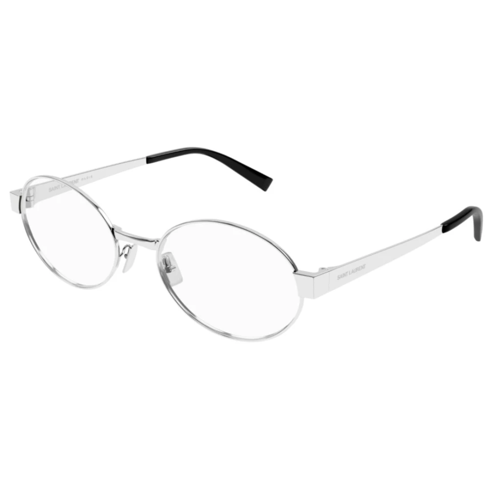 Saint Laurent Unisex Gray Optical Glasses Frame