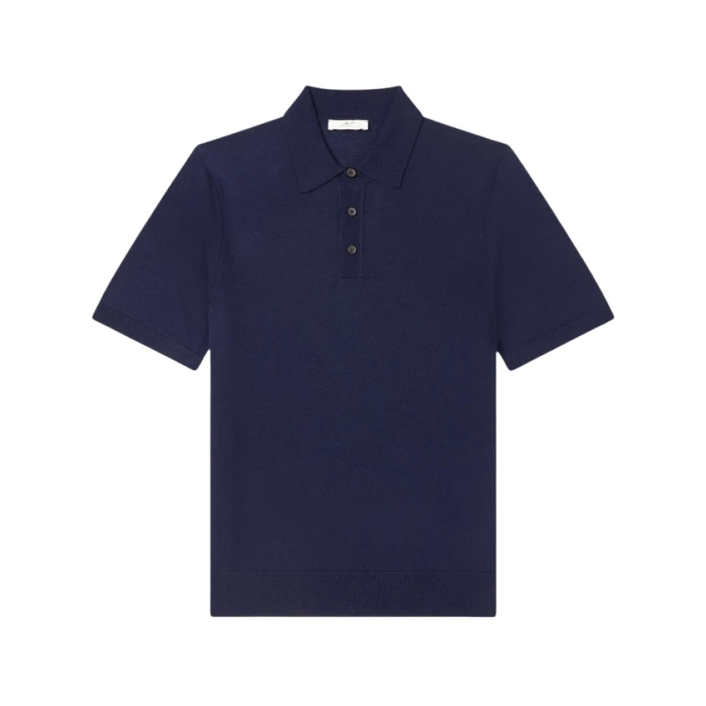 A.p.c. Men's Blue Polo Shirts, L, Julian Polo