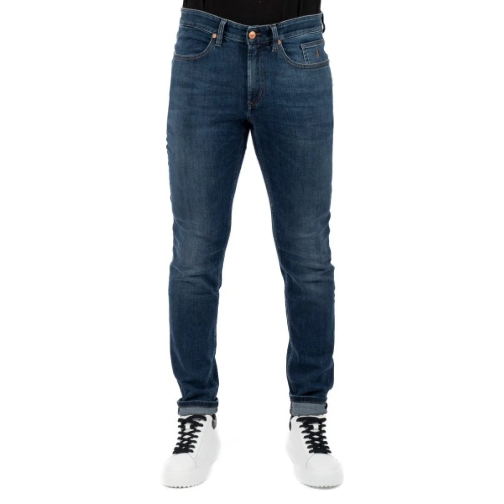 Jeckerson Uomo Blu Jeans, W28, New,