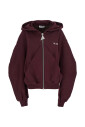 sweat-bordeaux-double-polaire-americain