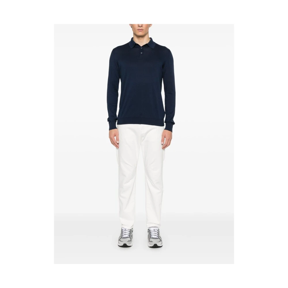 Fedeli Blauwe Knooptrui Blue Heren