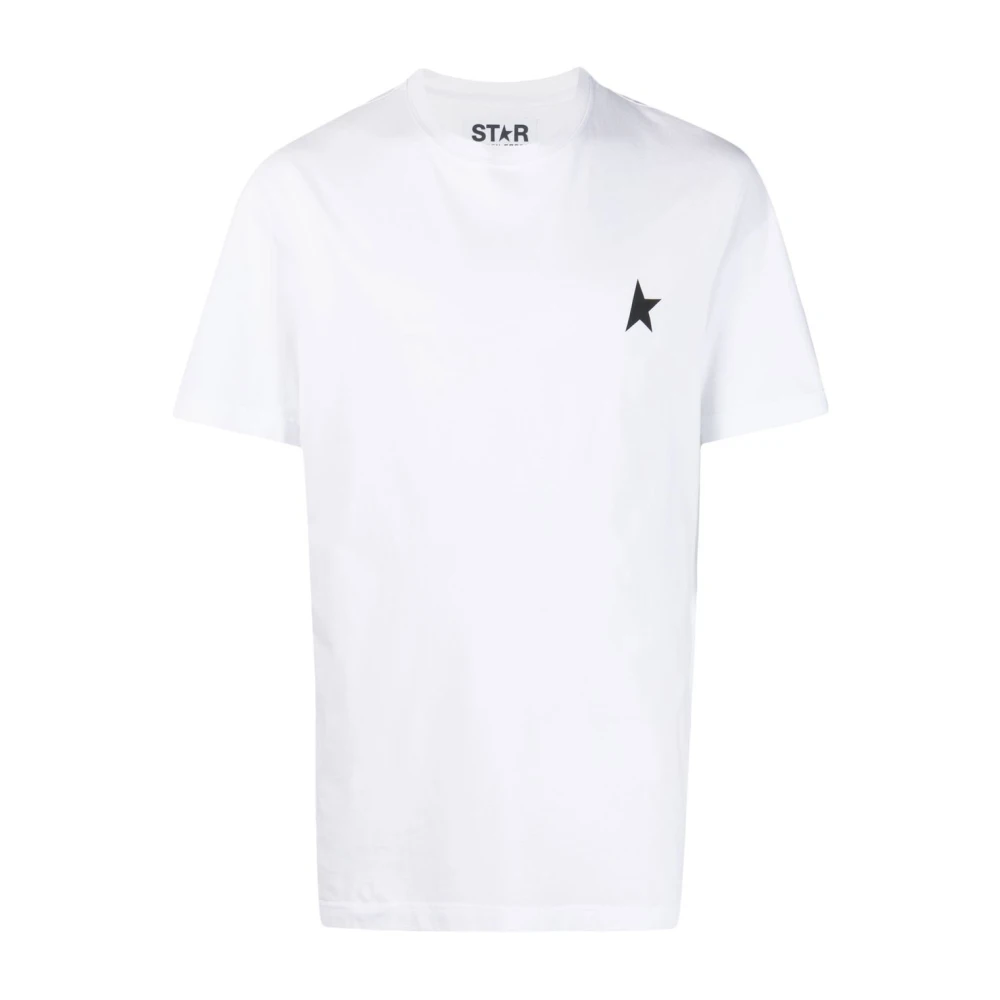 Golden Goose Men's White T-Shirts, Xl, Star T-Shirt