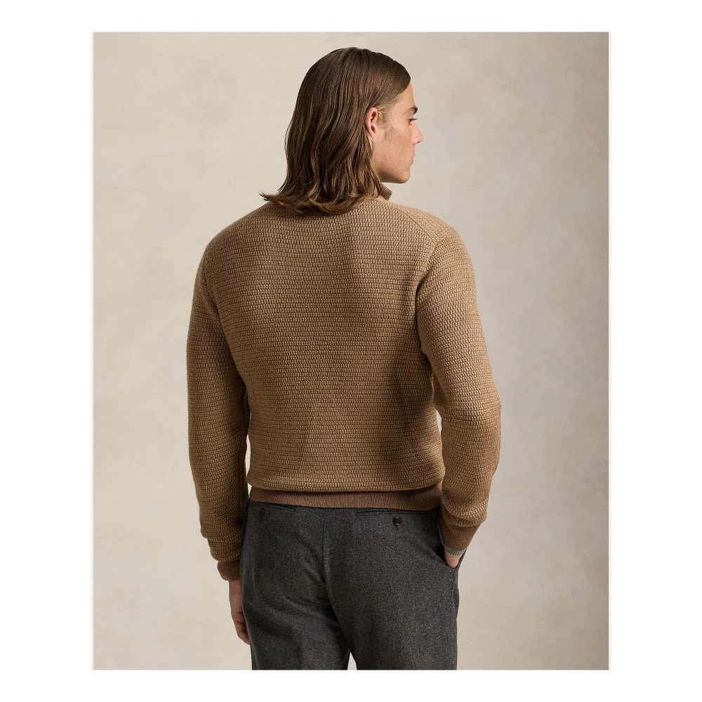 Ralph Lauren Turtleneck Trui Brown Heren
