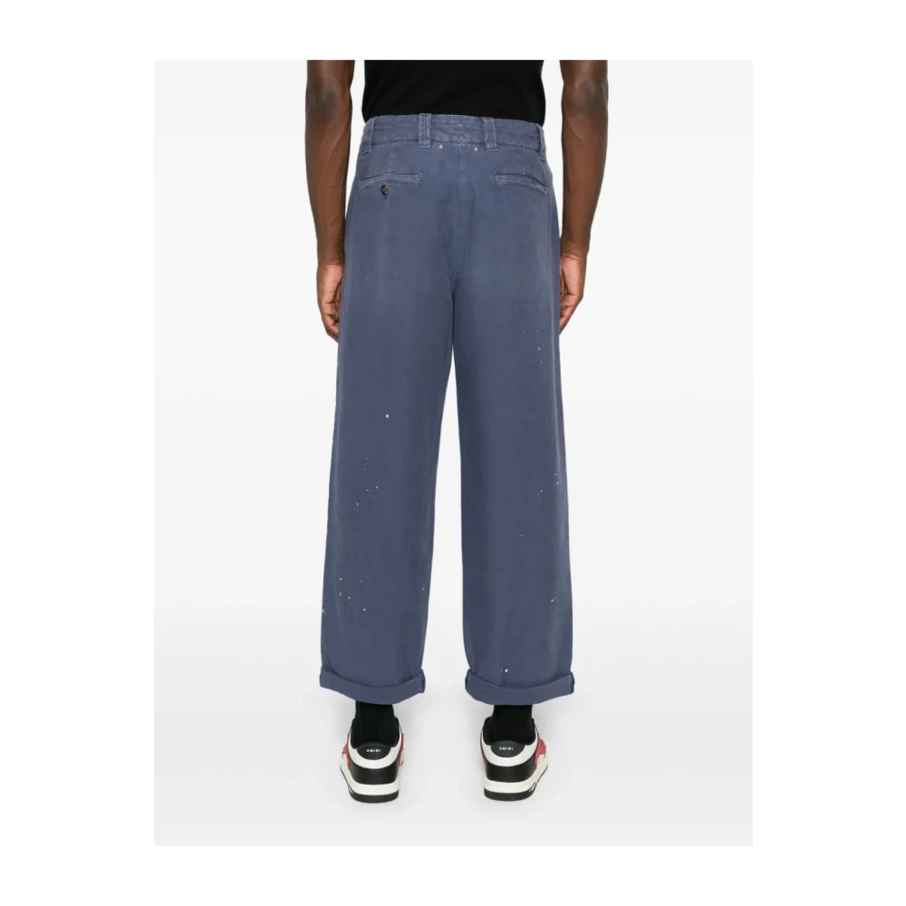 Golden Goose Chino Skate Efrem Broek Blue Heren