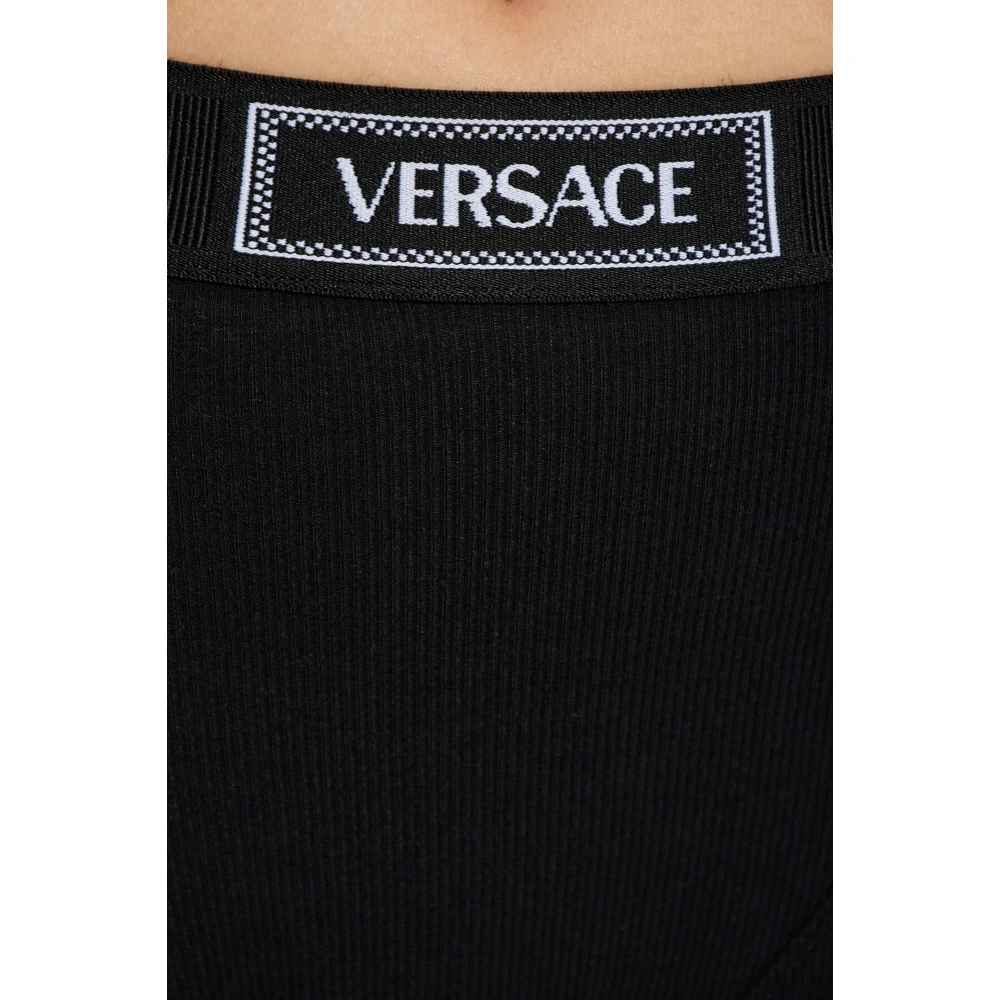 Versace Katoenen boxershorts Black Dames