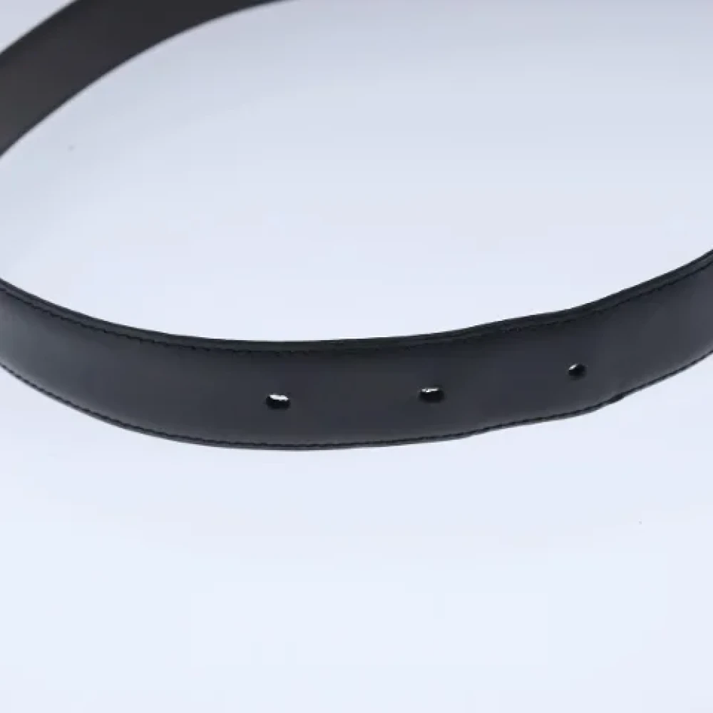Cartier Vintage Pre-owned Leather belts Black Dames