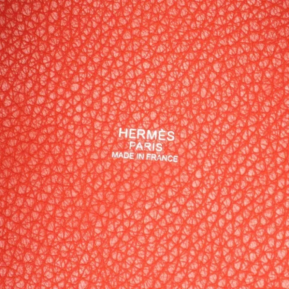 Hermès Vintage Pre-owned Leather handbags Pink Dames
