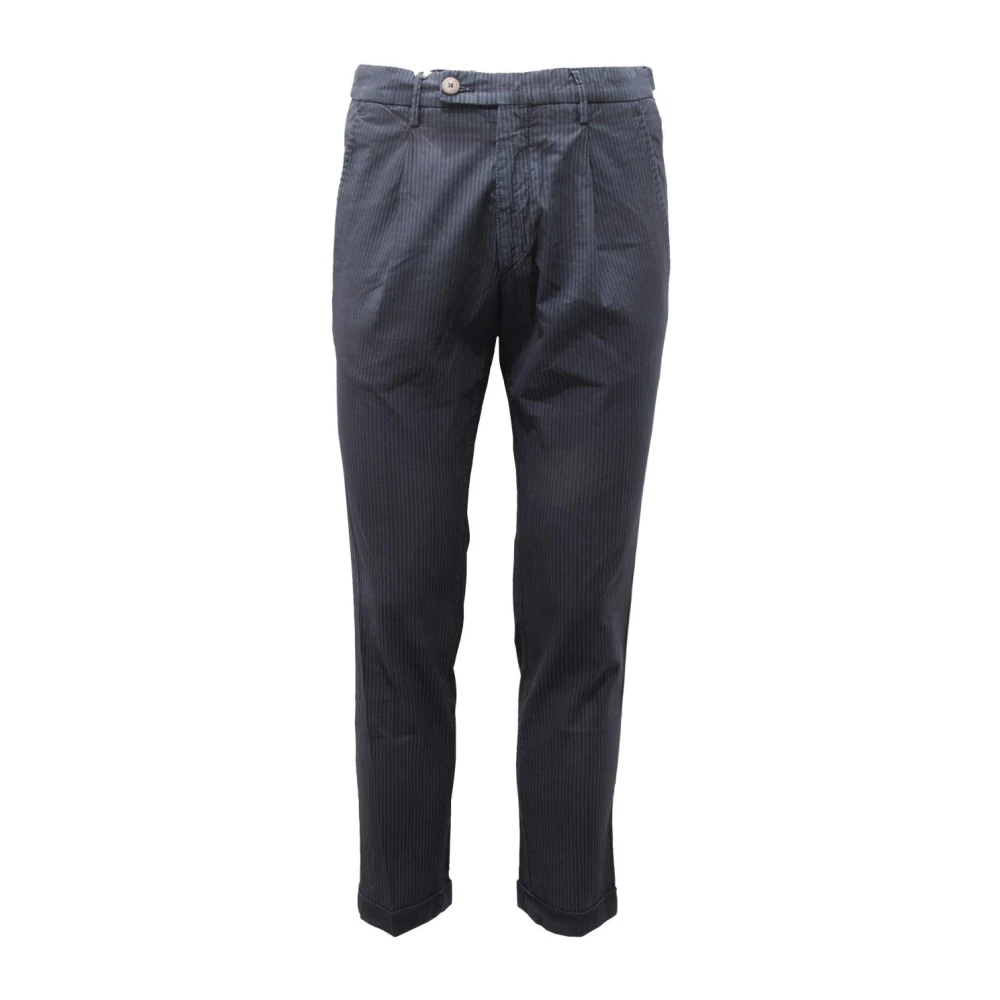 Michael Coal Men's Blue Chinos, W32, Capri Slim Fit Trousers