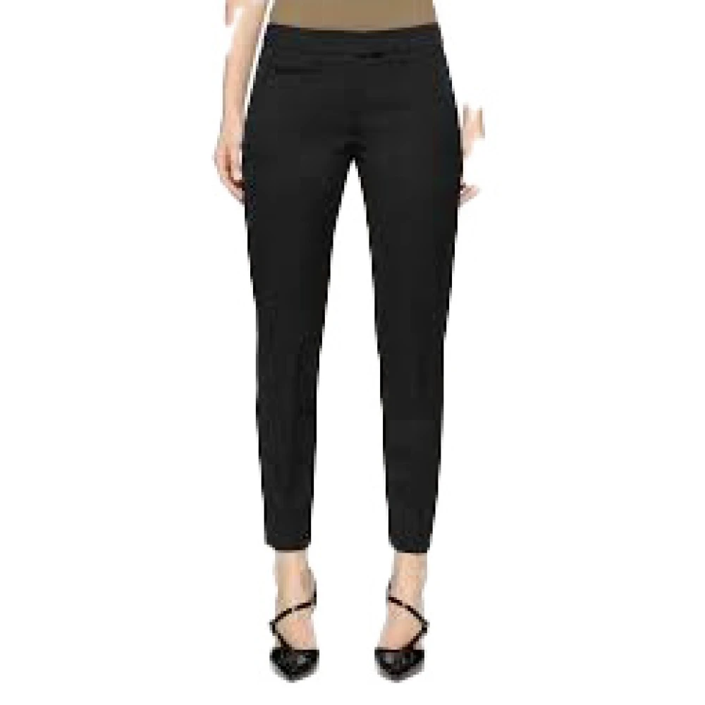 Dondup Svart Perfect Slim-Fit Trousers
