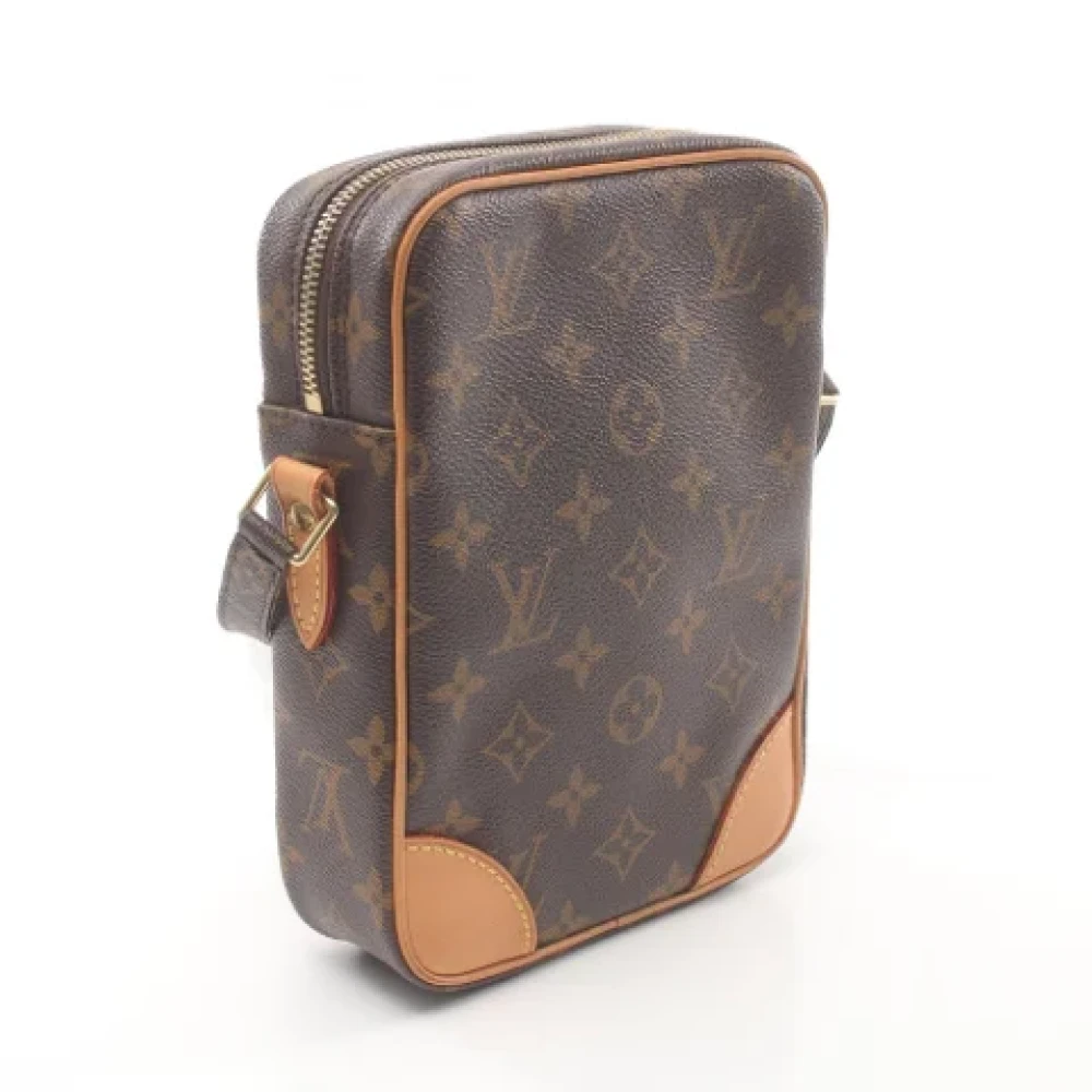 Louis Vuitton Vintage Pre-owned Leather shoulder-bags Brown Dames