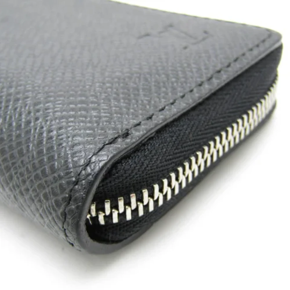 Louis Vuitton Vintage Pre-owned Leather wallets Black Dames