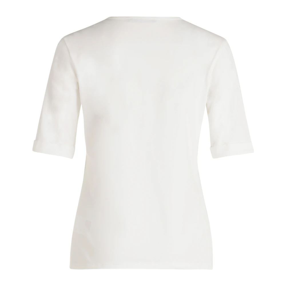 Betty Barclay Geblokt Basic Shirt Blue Dames