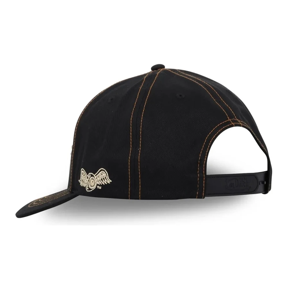 Von Dutch Zwarte Rock Trucker Cap Black Heren
