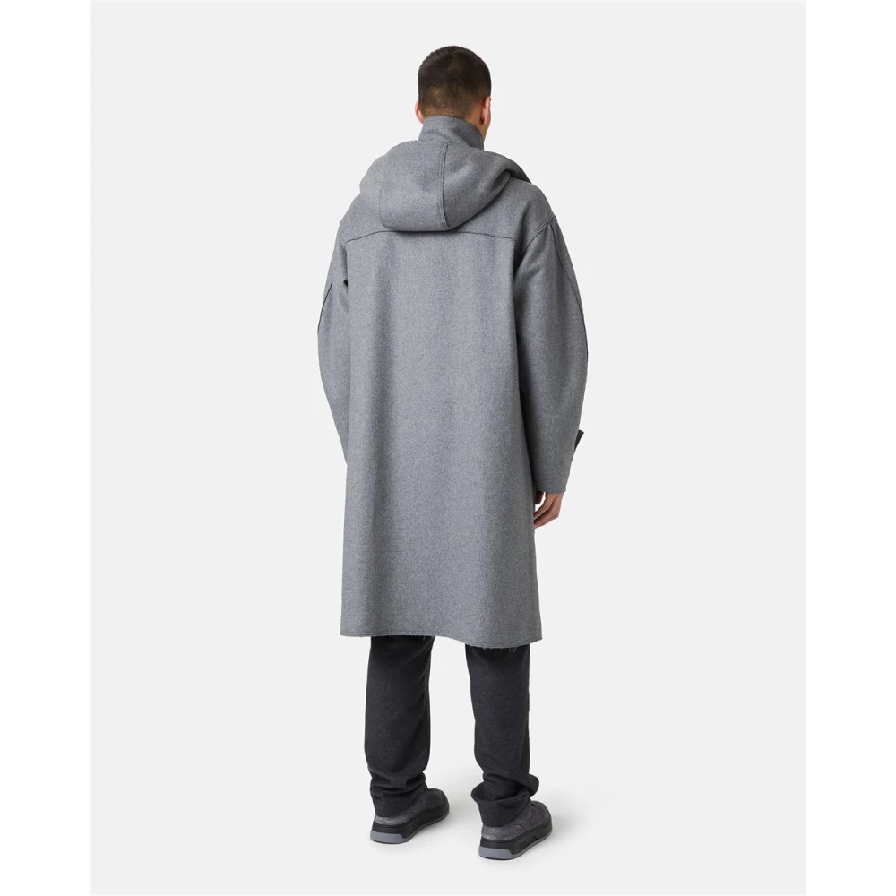 Iceberg Dufflejas van dubbele stof Gray Heren