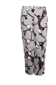 Pantalones con estampado de flores