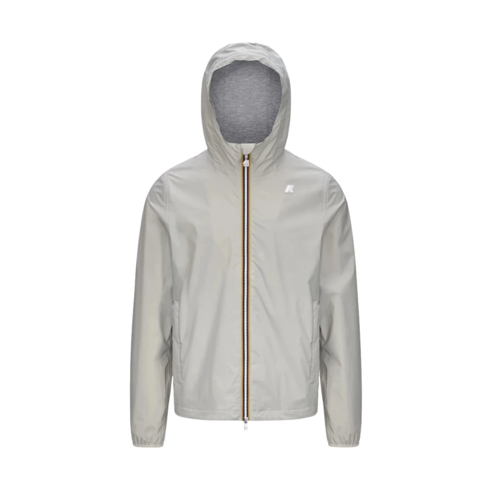 K-Way Uomo Beige Giacche, S, New,