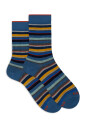 chaussettes-courtes-en-coton-bleu-clair-pour-femmes-avec-des-micro-rayures-multicolores