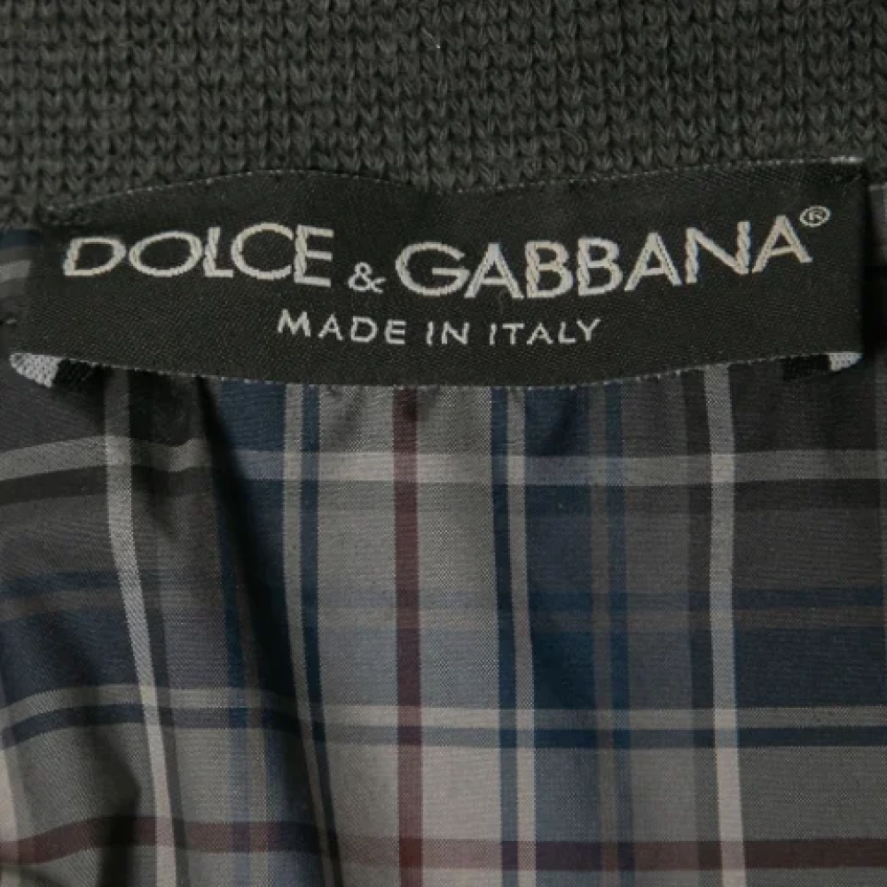 Dolce & Gabbana Pre-owned Fabric outerwear Black Dames