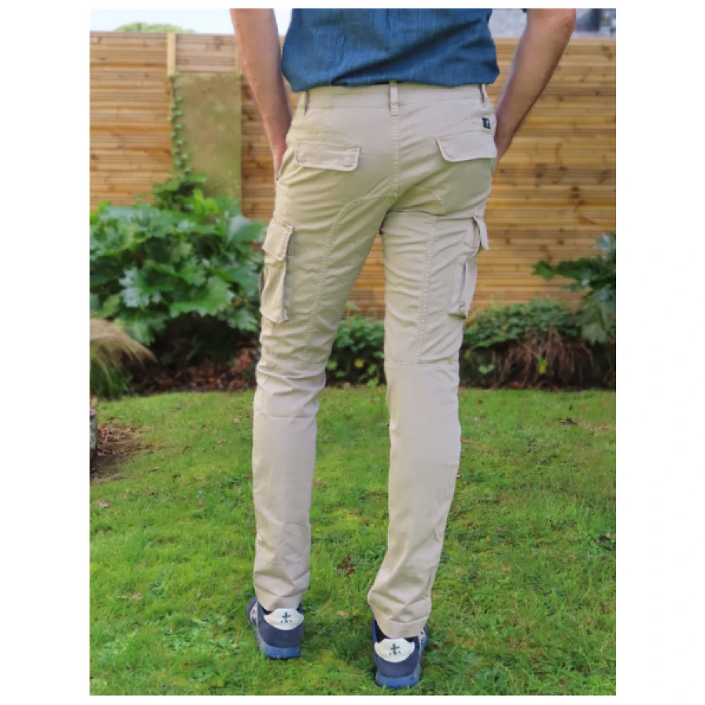 Mason's Extra Slim Cargo Broek Beige Heren