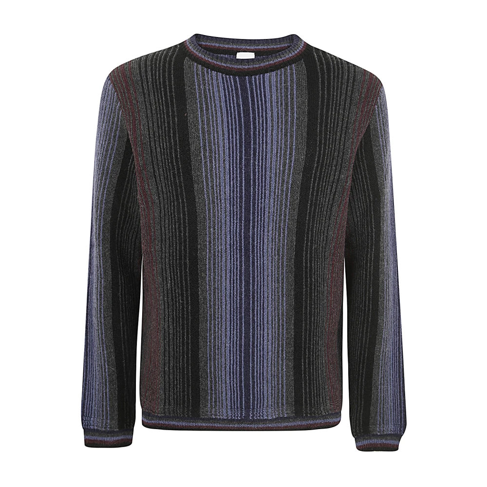 PS By Paul Smith Blauwe Sweater Aw24 Luxe Mix Multicolor Heren