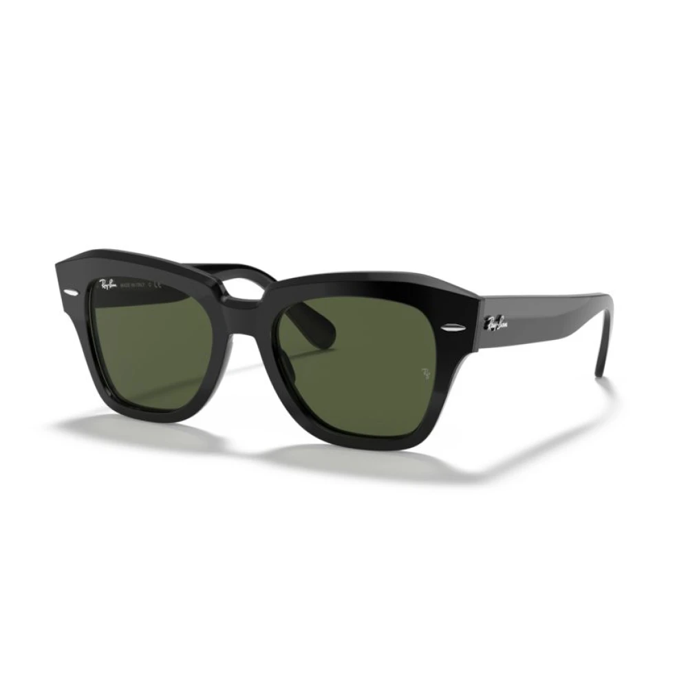 Ray-Ban Black Sunglasses, Unisex, 49 Mm, Sole Sunglasses