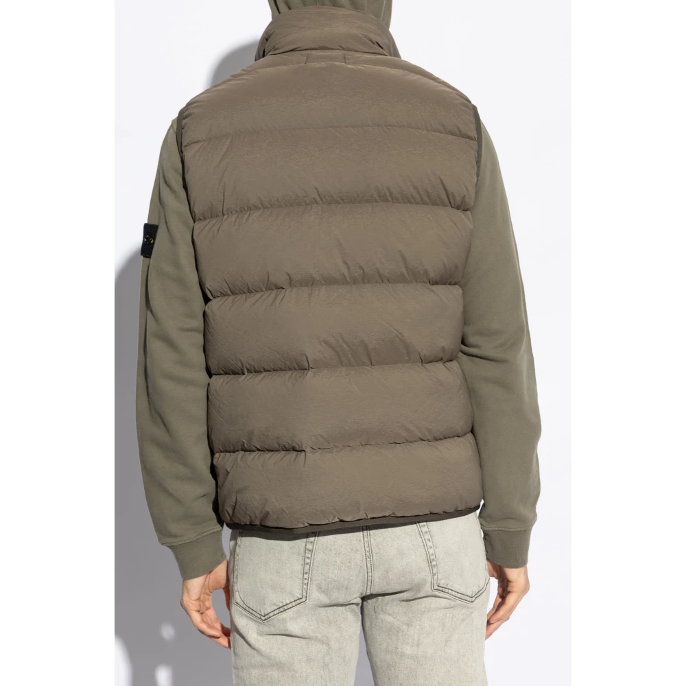 Stone Island Donsvest Green Heren