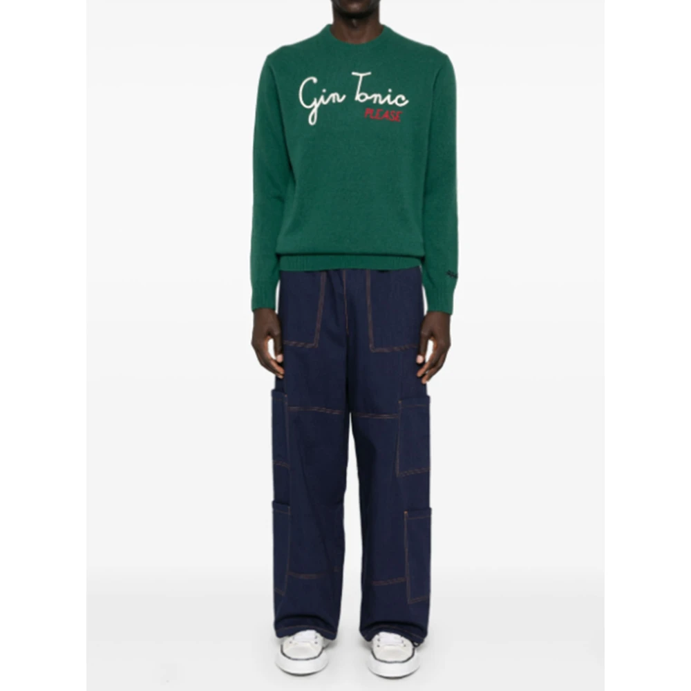 MC2 Saint Barth Groene Heron Trui Green Heren