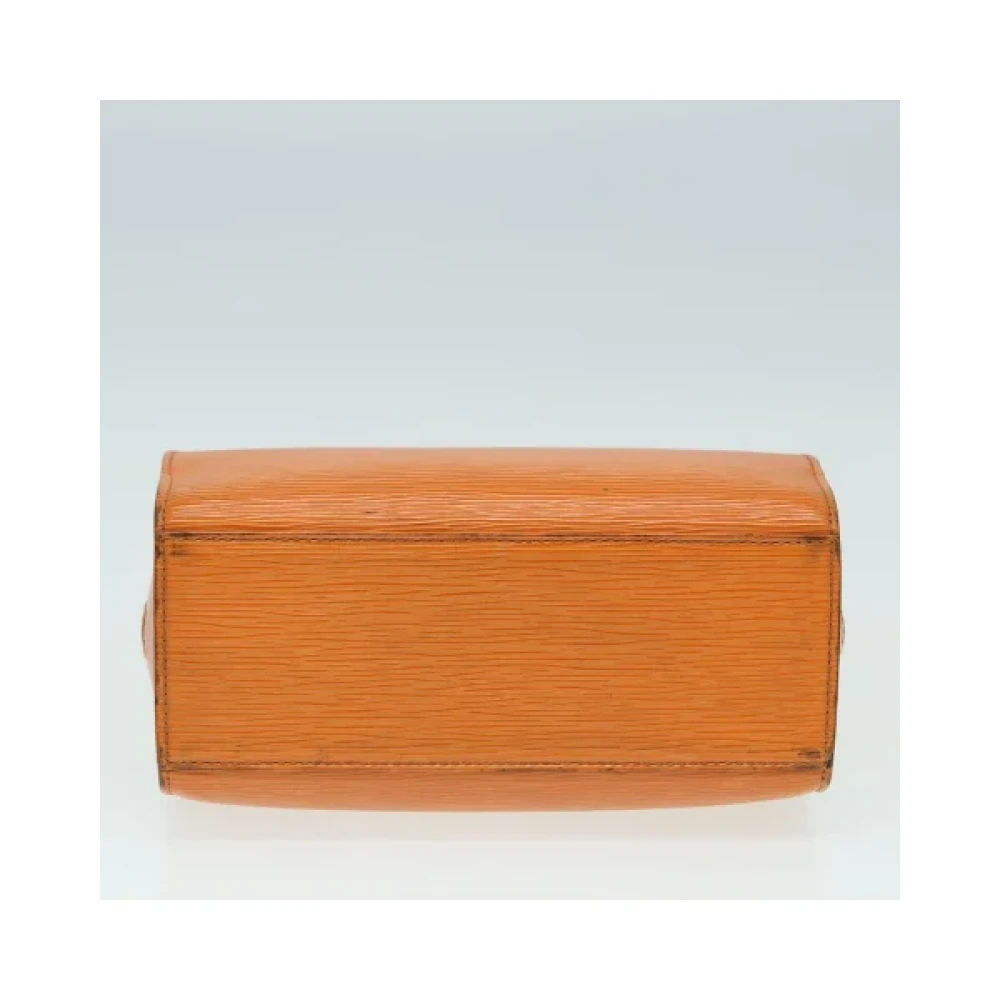 Louis Vuitton Vintage Pre-owned Leather handbags Orange Dames