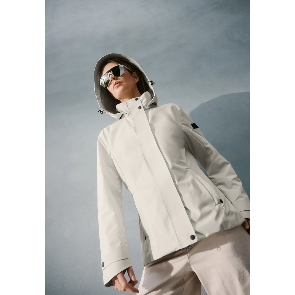 Betty Barclay Winddichte Parka met Flexibele Pasvorm Beige Dames