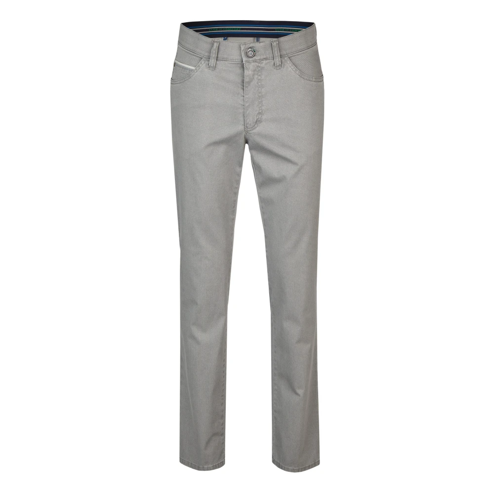 club of comfort Comfortabele Swing-Pocket Broek met Elastische Tailleband Gray Heren