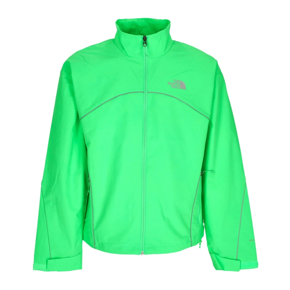 The North Face Winddichte Piping Trainingsjack Groen Green Heren