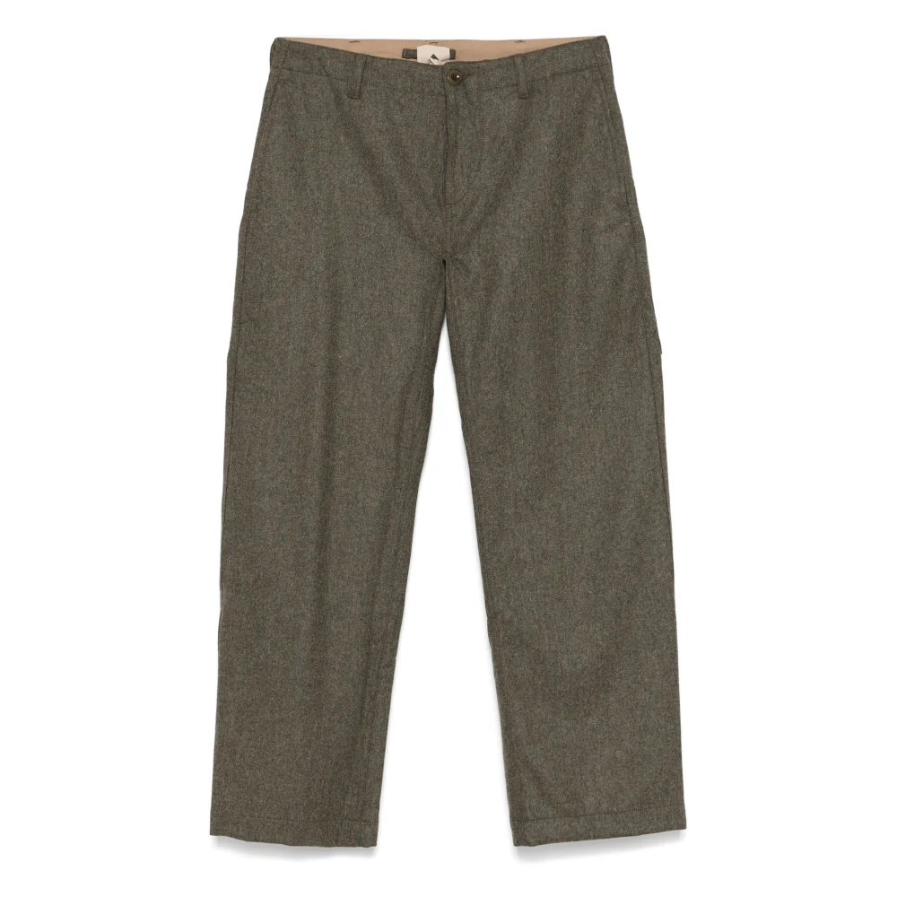 Ten C Cargo Broek Straight Stijl Green Heren