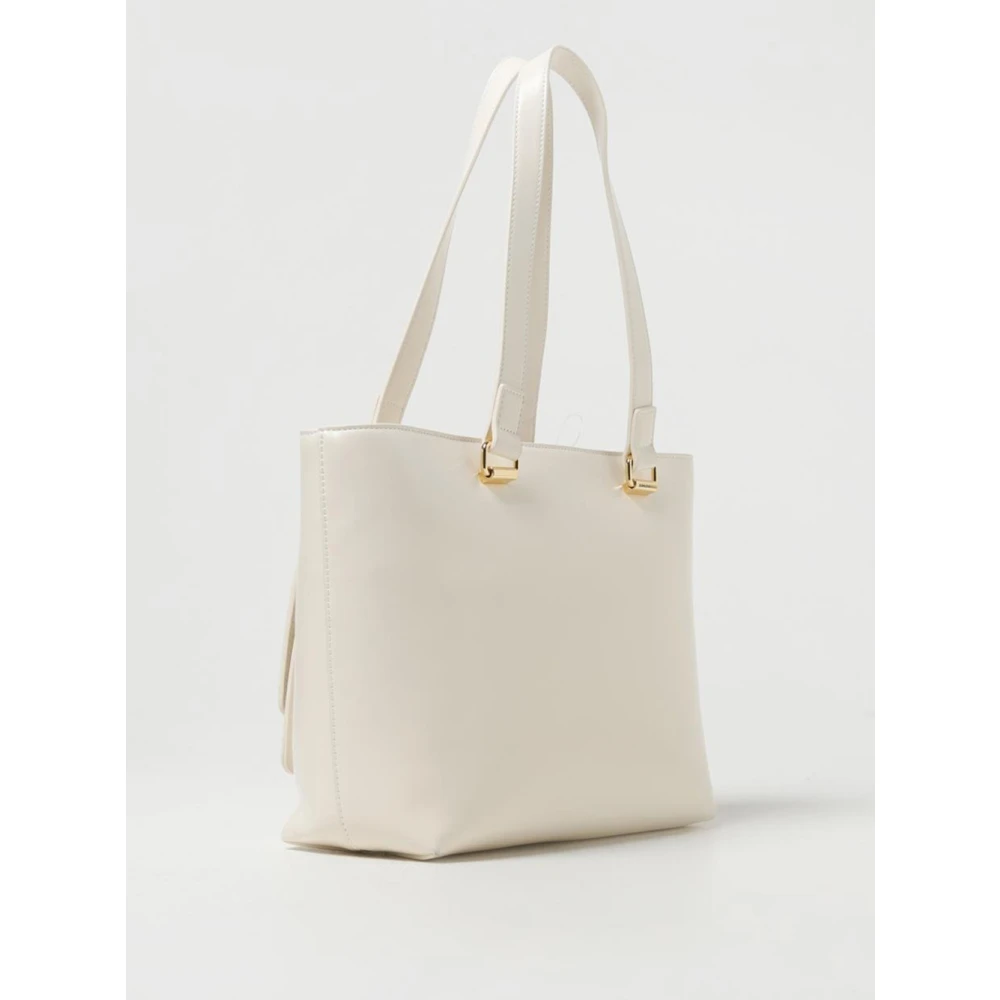 Love Moschino Stijlvolle Schoudertas met Charme Beige Dames