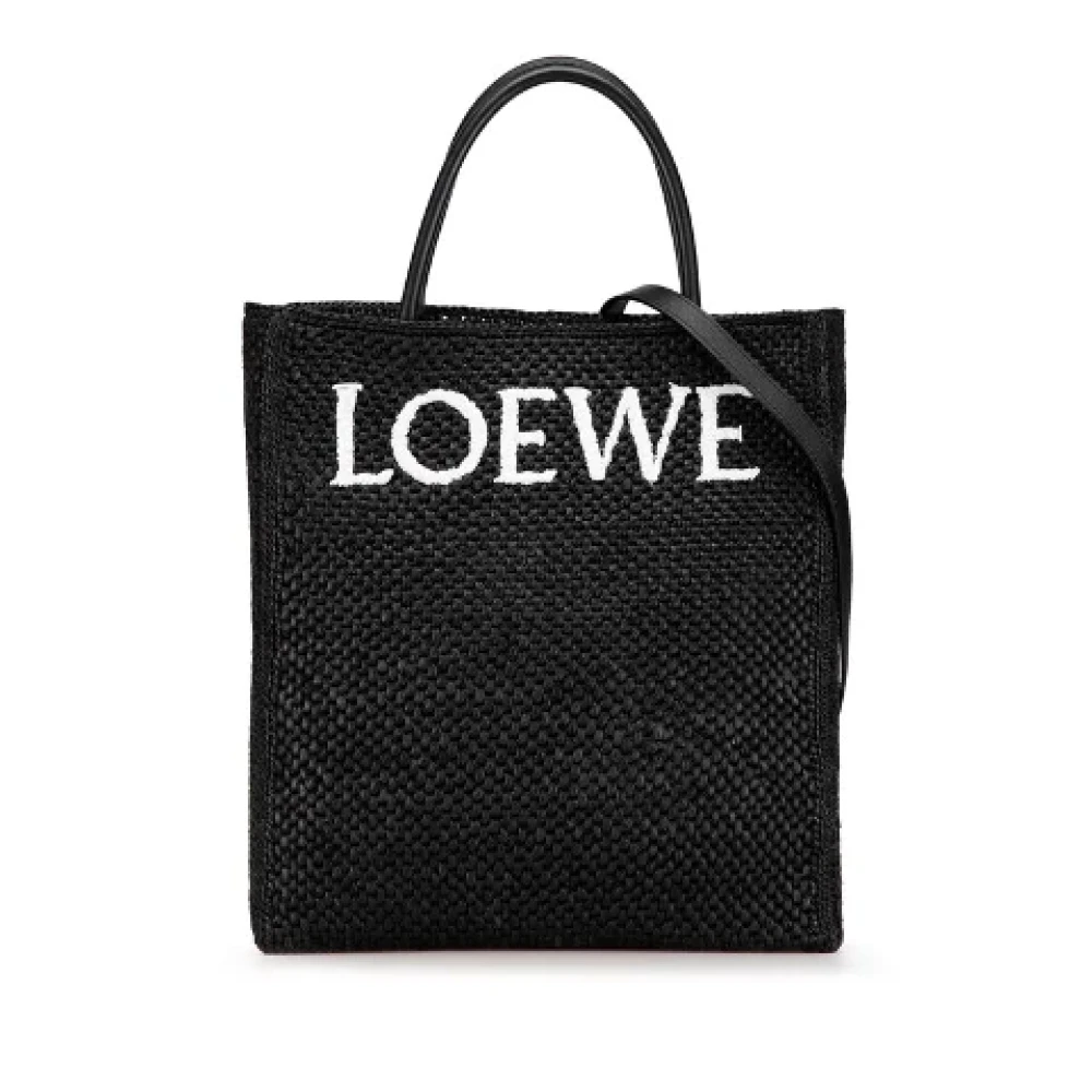 Loewe Pre-owned Fabric handbags Black Dames