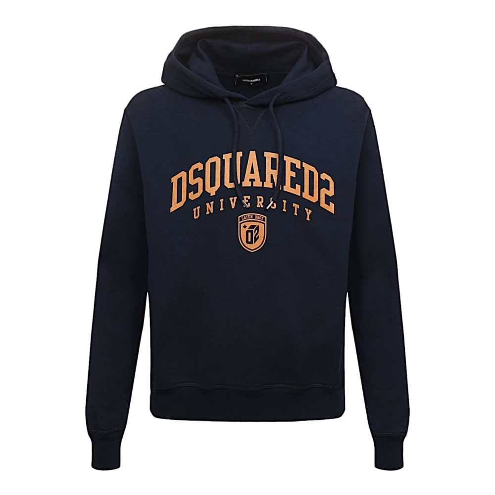 Dsquared2 Men's Blue Stylish Sweatshirt For - Hoodies - L - Sweatshirts & Hoodies