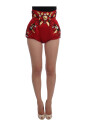 red-silk-roses-embroidered-crystal-high-waist-mini-shorts