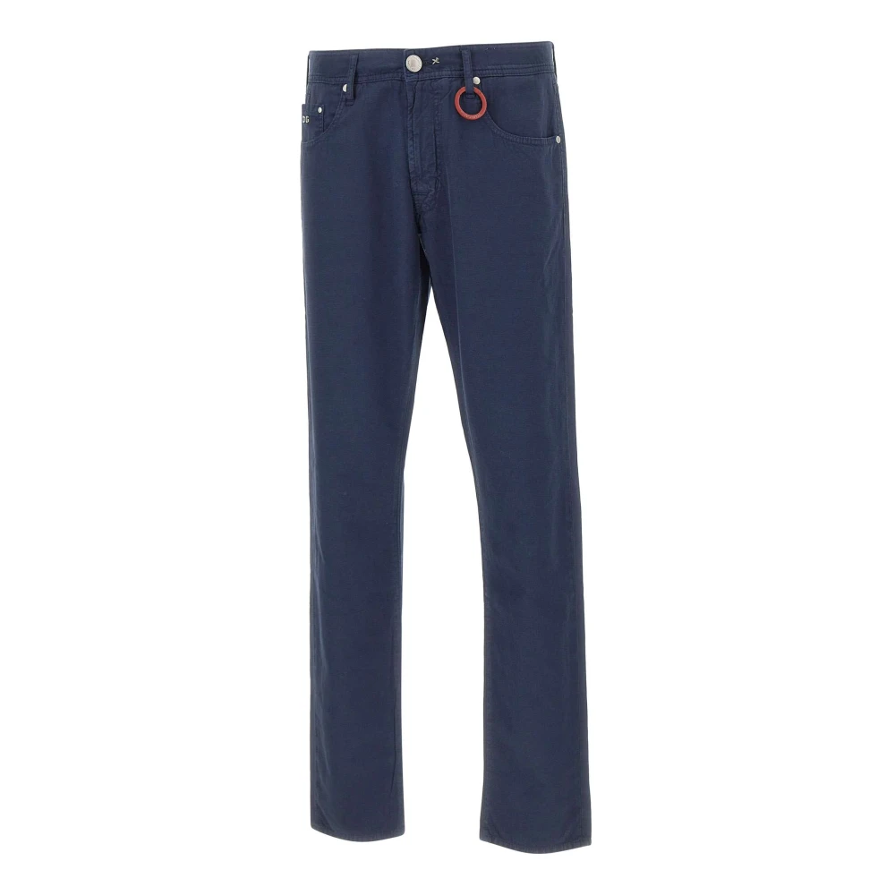 Tramarossa Men's Blue Straight Fit Jeans, W38, Michelangelo Trousers