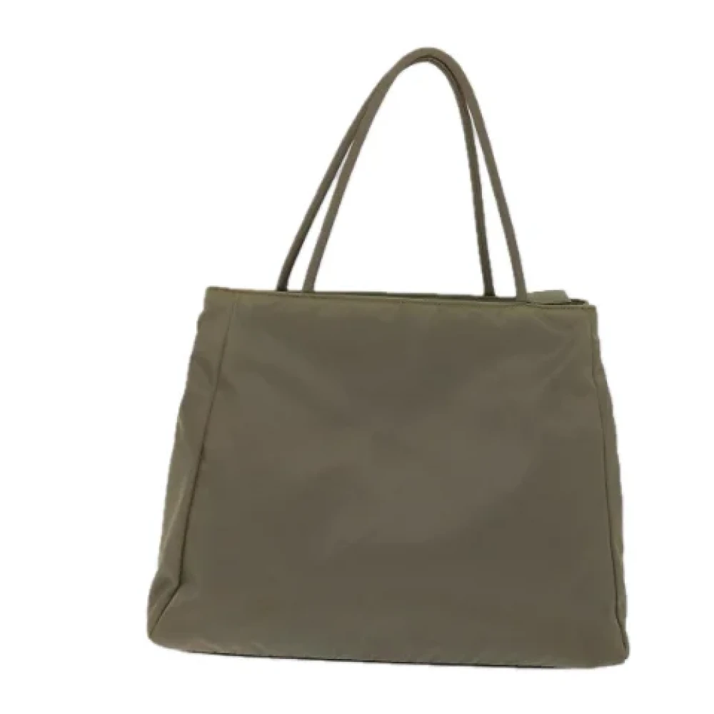 Prada Vintage Pre-owned Fabric prada-bags Gray Dames