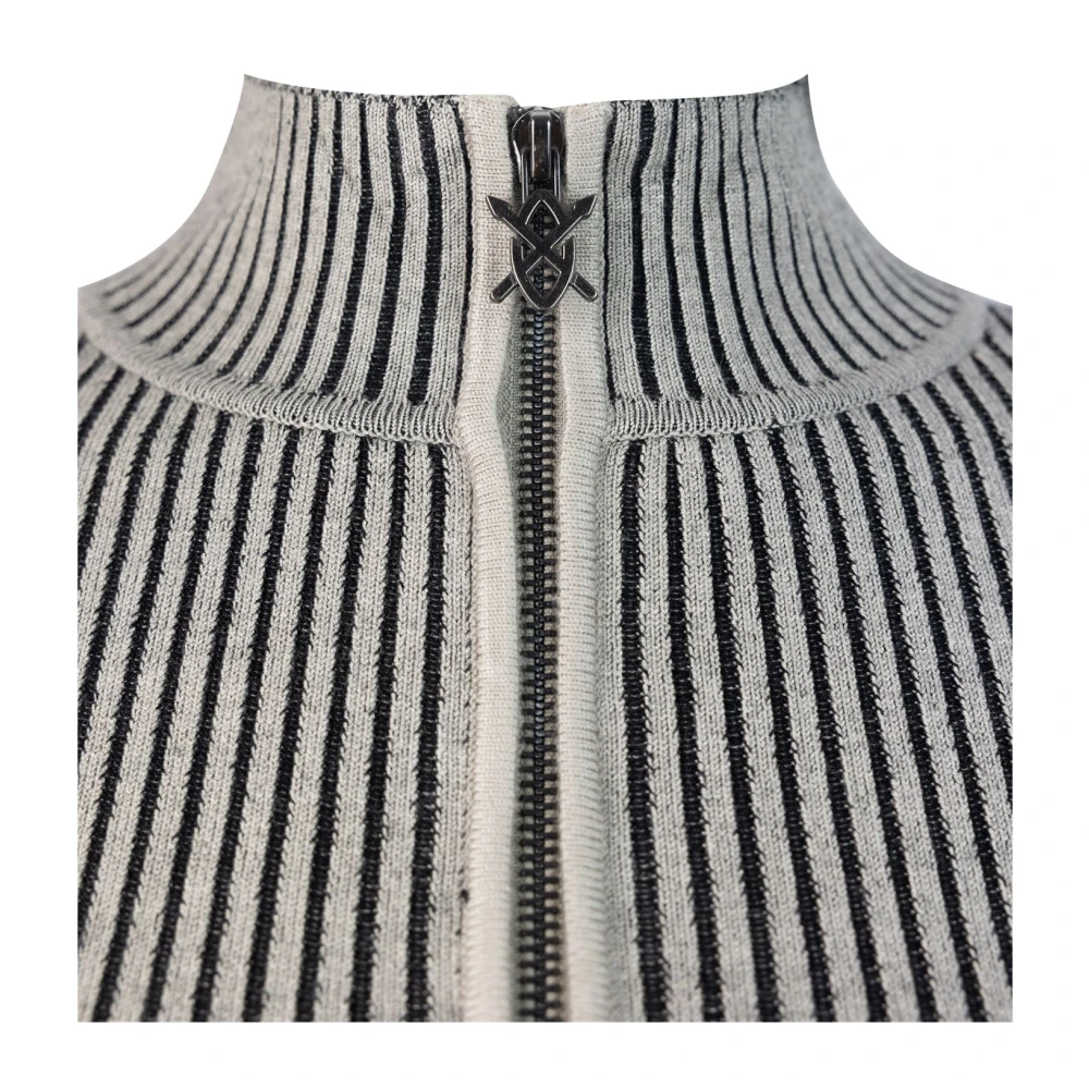 Daily Paper Heren truien met All-Over Logo Gray Dames
