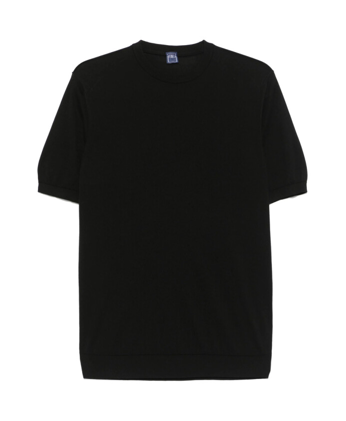 black-crew-neck-short-sleeves-t-shirt