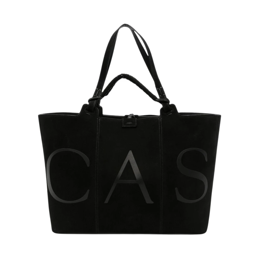 Casadei , Shopping Bags, Female, Black, One Size, Bags.. Black
