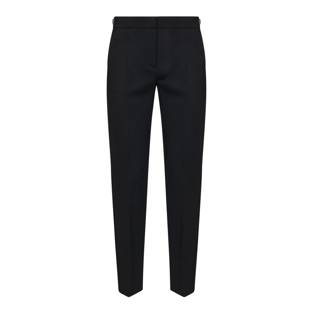 Max Mara , Straight Trousers, Female, Black, Xs, Fuoco Trousers