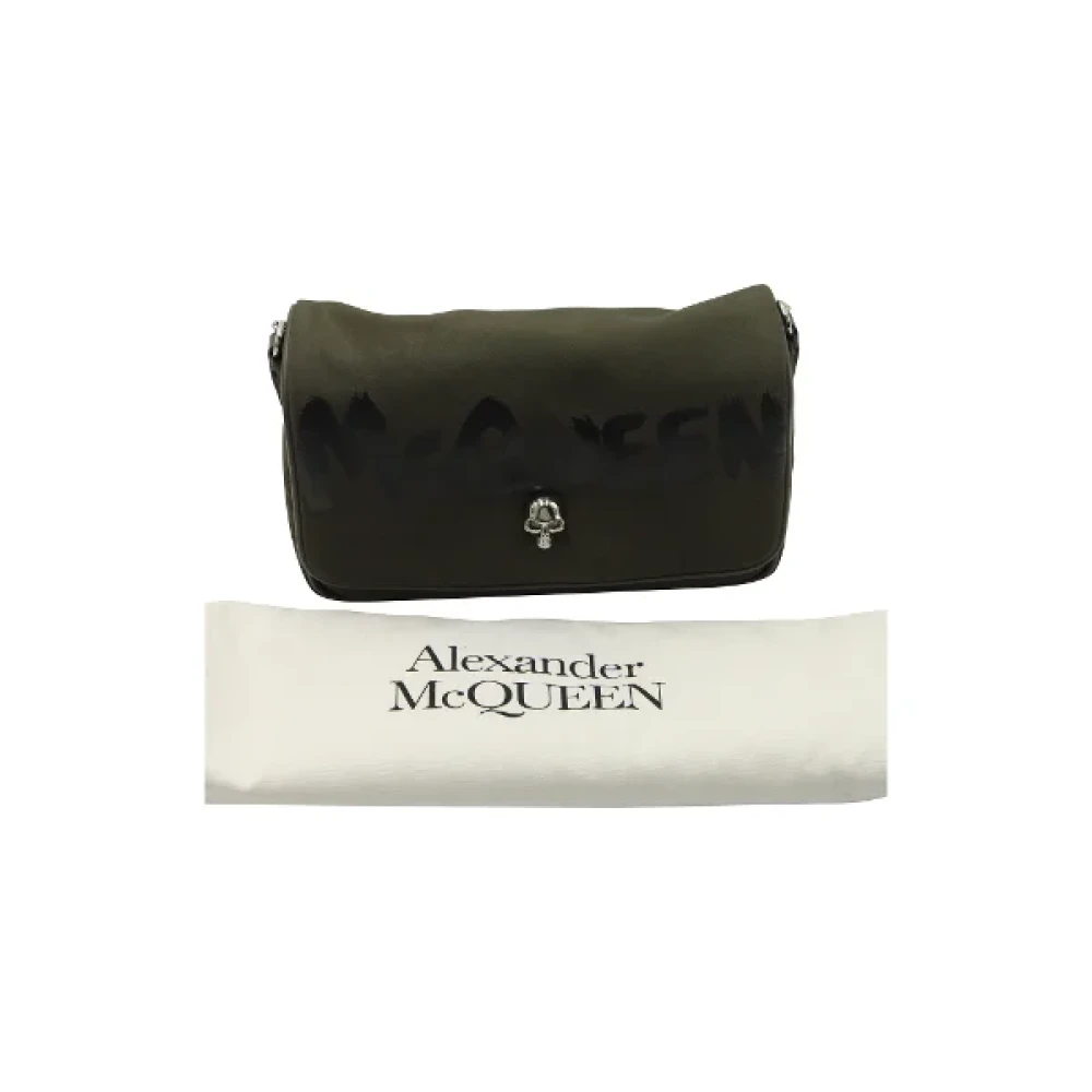 Alexander McQueen Pre-owned Nylon crossbody-bags Green Dames