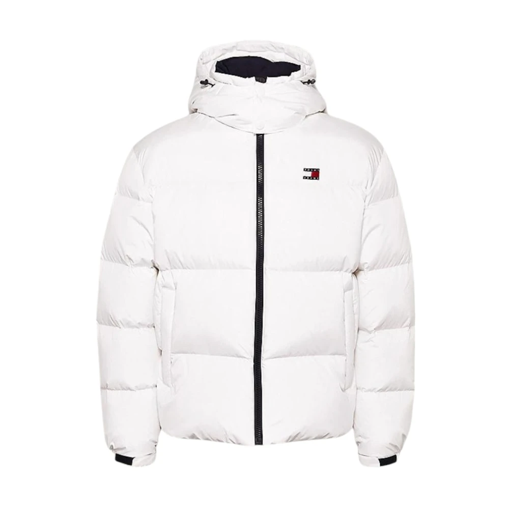 Tommy Jeans Stilig Jacka för Män White, Herr