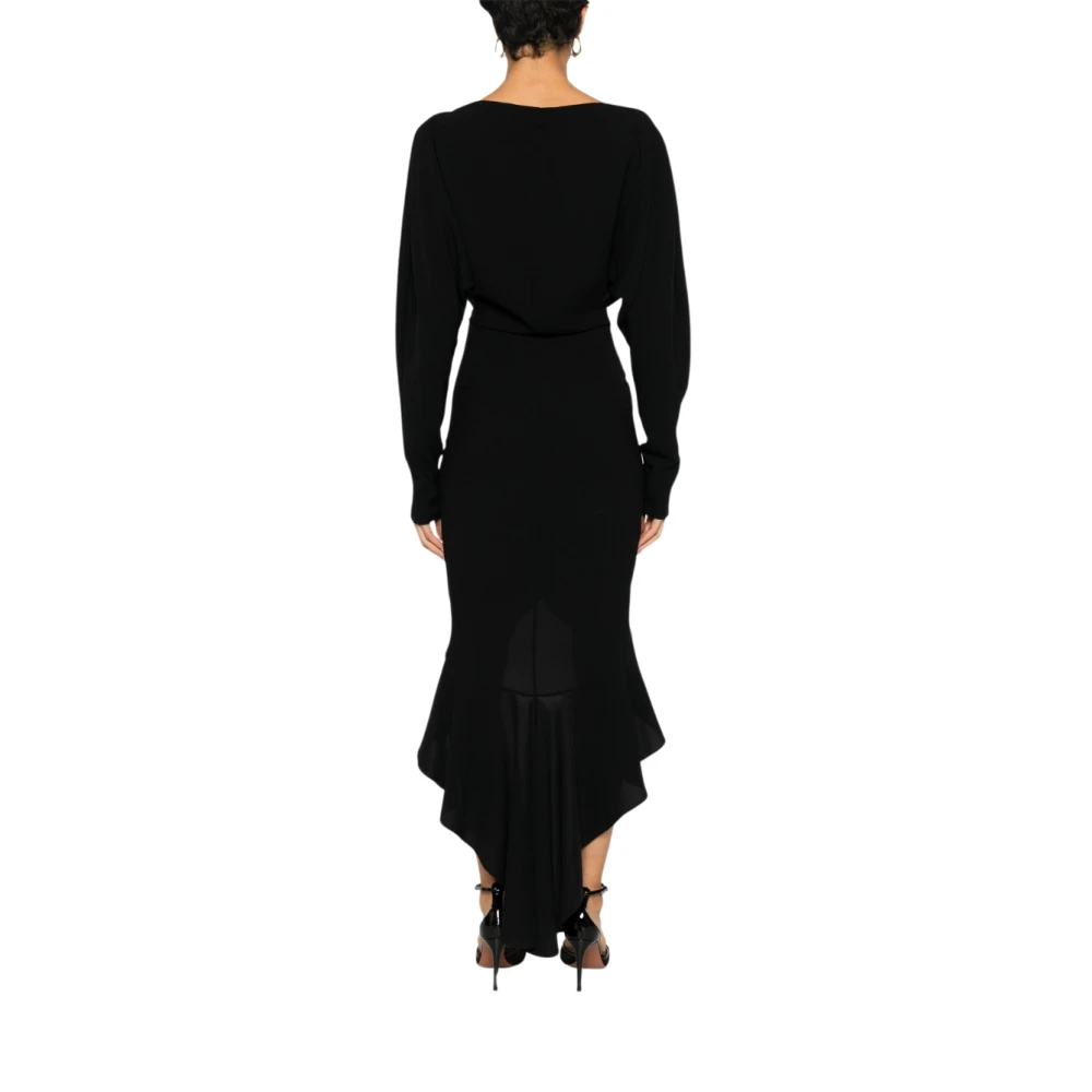 Philosophy di Lorenzo Serafini Klassieke Jurk Black Dames