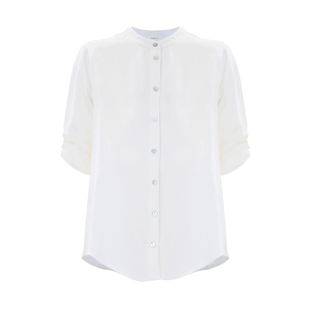 Kocca Women's White Viscose Shirt