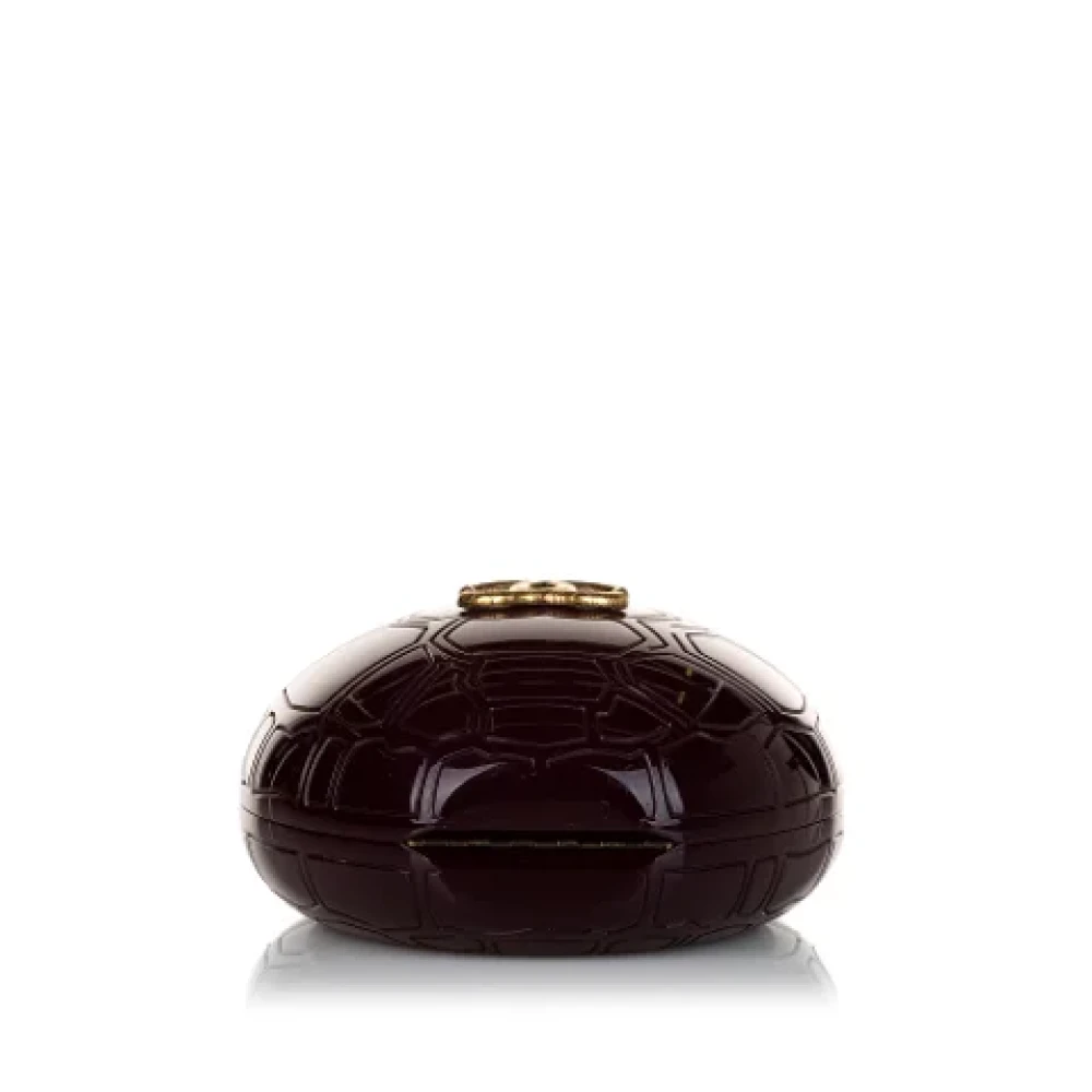 Chanel Vintage Pre-owned Plastic shoulder-bags Purple Dames