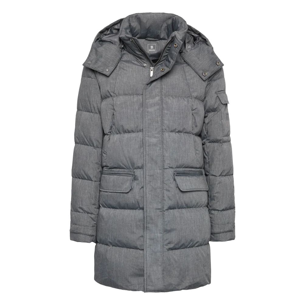 Boggi Milano B Tech Parka Gray Heren