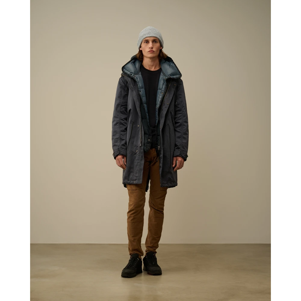 C.P. Company Explorer Parka Zwart Sand-L Black Heren