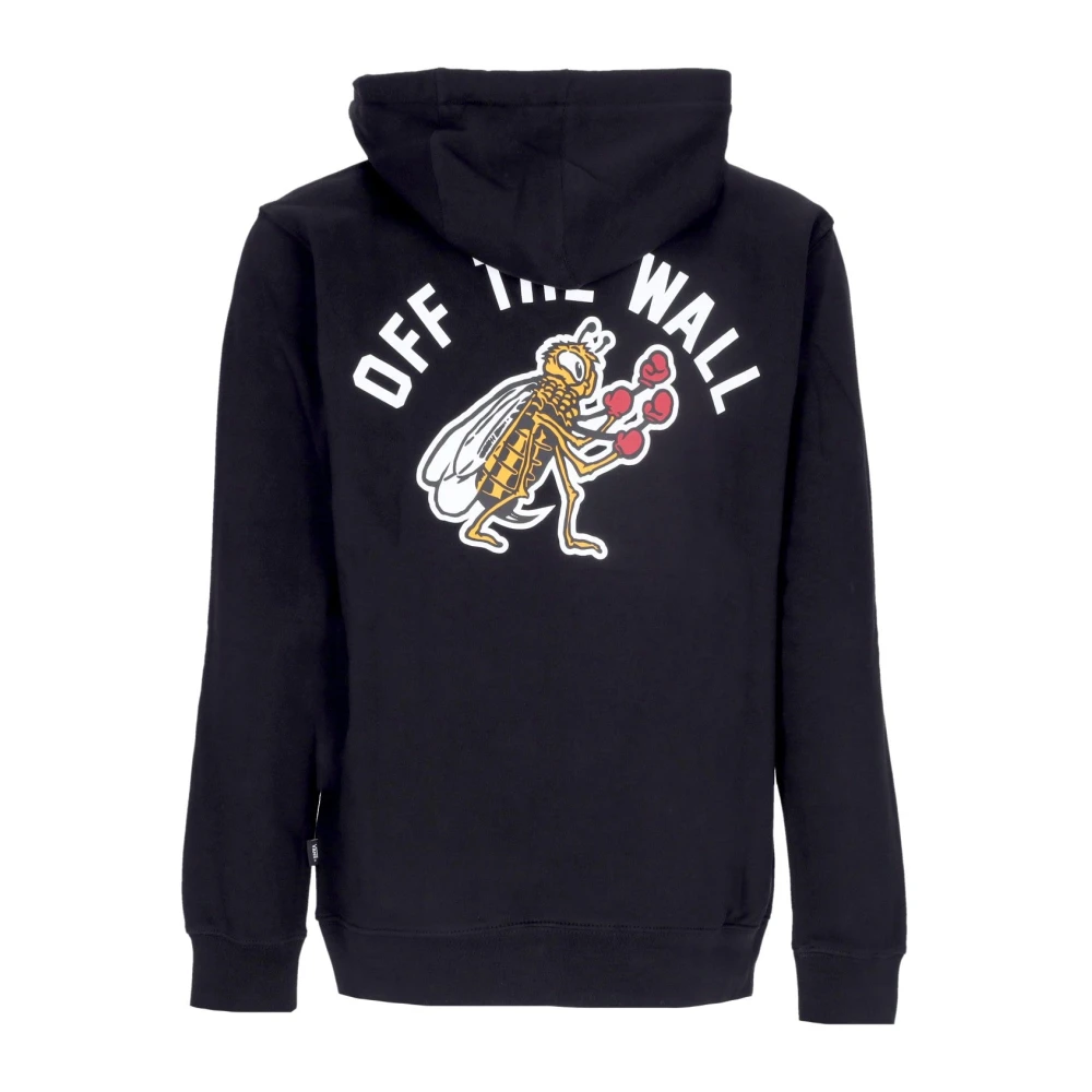 Vans Zwarte Checkerboard Research Hoodie Lange Mouw Black Heren